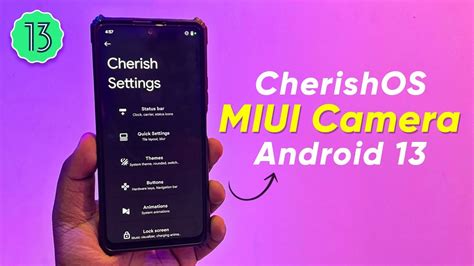 Cherishos V42 Miui Camera For Android 13 Ft Redmi Note 10 Promax⚡⚡