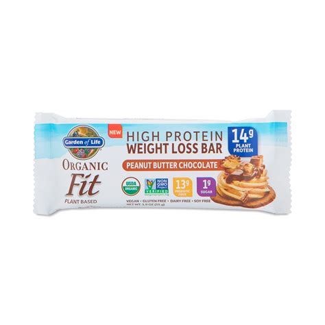 Garden Of Life Organic Fit Protein Bars Peanut Butter Chocolate