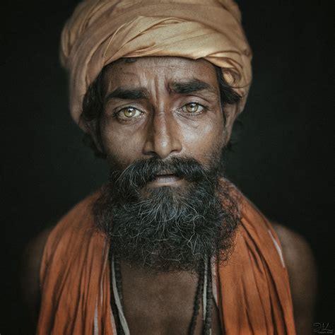 Those Eyes Sadhu Eyes From Varanasi Uttar Pradesh India Portrait