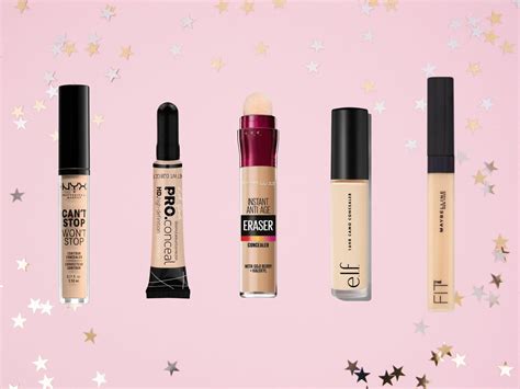 top 5 best drugstore concealers for dark circles to brighten and refresh haul of fame