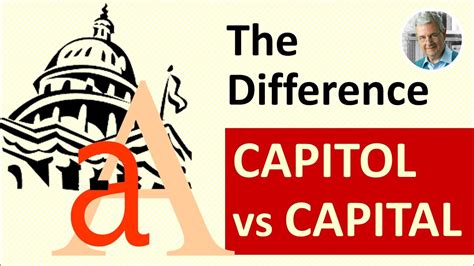 Capitol Vs Capital The Difference 7 Illustrated Examples Youtube