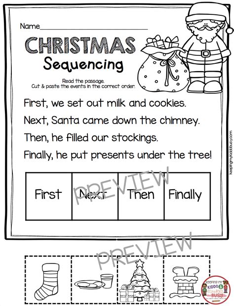 Christmas Reading Comprehension Worksheet