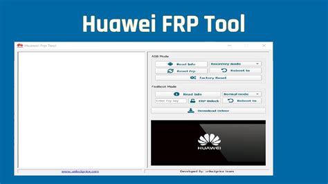 Huawei Frp Unlock Tool Youtube