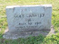 George Edward Crawley 1877 1911 Find A Grave Memorial