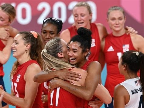U S Women Beat Brazil To Win First Olympic Volleyball Gold Mpr News