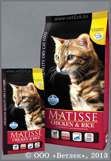 Матисс Matisse Chicken And Rice корм с курицей и рисом для взрослых