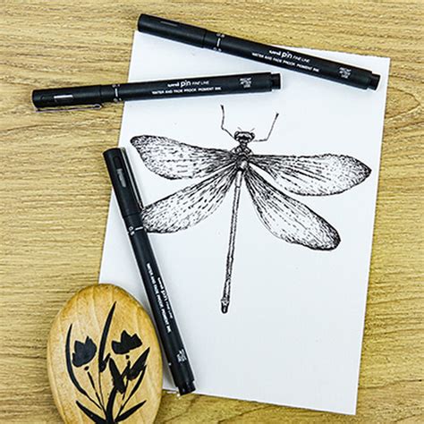 5 Top Drawing Techniques With Uni Pin Pens Hobbycraft
