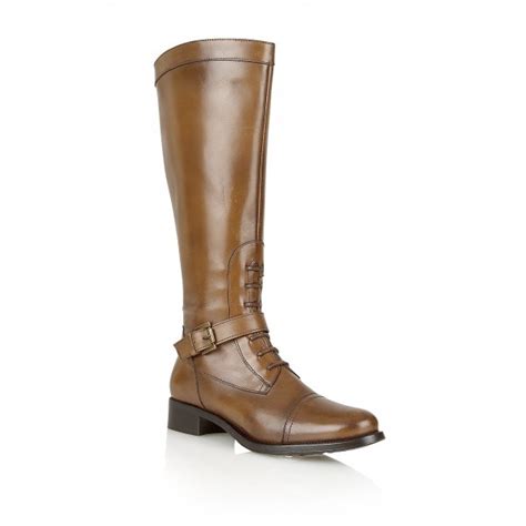 Buy Ravel Ladies Palm Springs Knee High Boots Online In Tan Leather