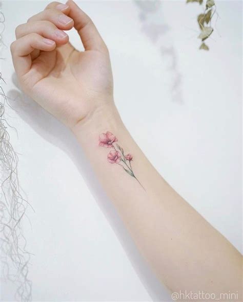 Flower Tattoo Pastel Nice