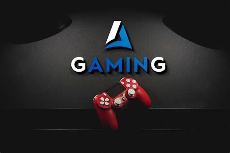 Dark Gaming Logo Mockup 2019