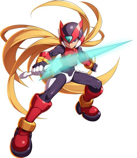 Mega Man X Zero Png Png Sharp Details Download