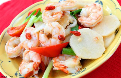 Recipe Wild Yam With Prawns Food News Asiaone