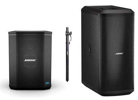 Bose S1 Pro And Sub 2 Pa Bundle With Sub Pole American Musical Supply