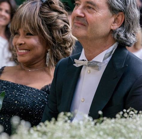 Tina Turner avec son 2ème mari Erwin Bach