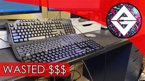 Gaming Keyboards Are A Waste Of Money Youtube