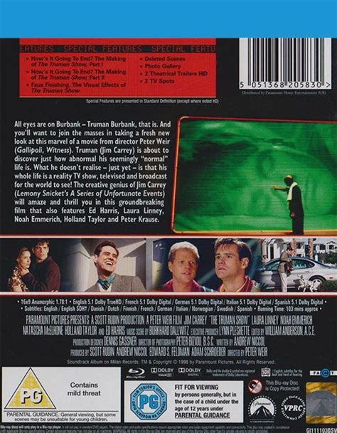 Truman Show The Blu Ray 1998 Dvd Empire