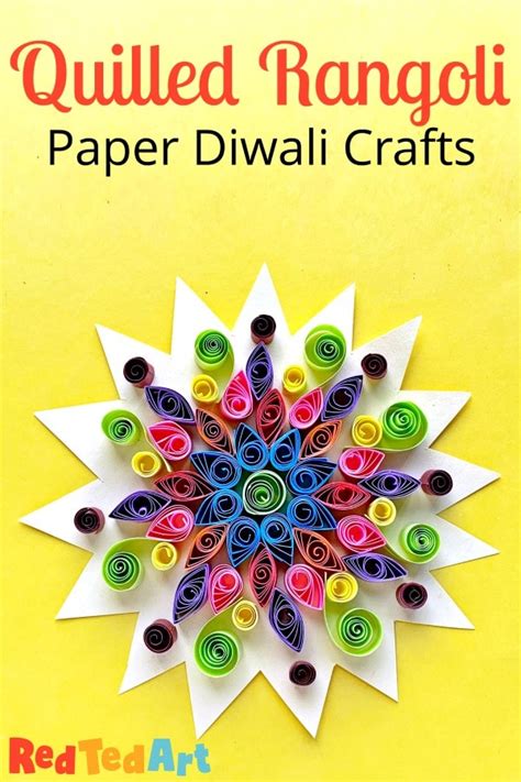 Quilling Paper Rangoli Design