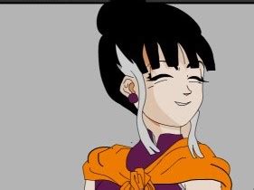 In dragon ball super, she wears her hair in the same hairstyle as in the majin buu saga, with a yellow martial arts uniform with a purple sash, white long sleeves, a purple cloth around her shoulders, turquoise pants, blue martial arts shoes, green earrings, and red lipstick. Chi-Chi | Dragon Ball Absalon Wikia | Fandom