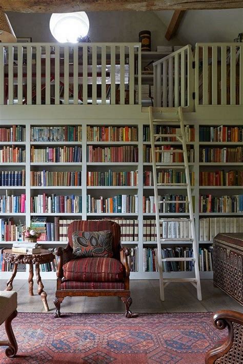 38 The Top Home Library Design Ideas With Rustic Style Page 37 Of 40