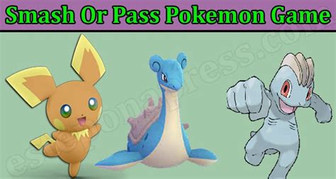 Pokémon Smash Or Pass Quiz