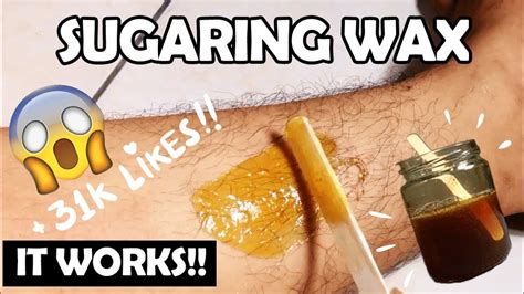 Easy Diy Sugaring Wax The Best Recipe And Tutorial Hera Hutajulu Youtube