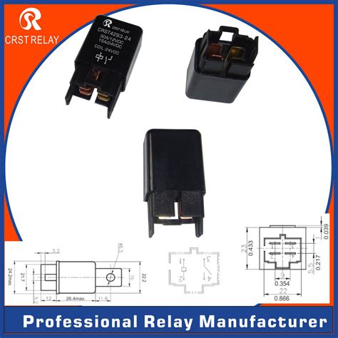 Auto Relay 12v 24v 30a 4 Pin Universal Relay Jd1912 Relay China Nvf9