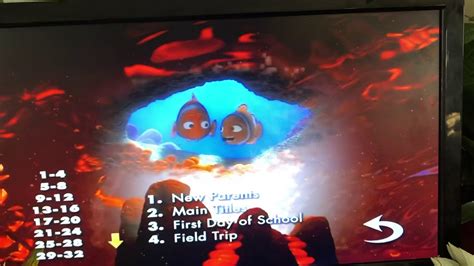 Finding Nemo Dvd Menu Dinc 2 Youtube