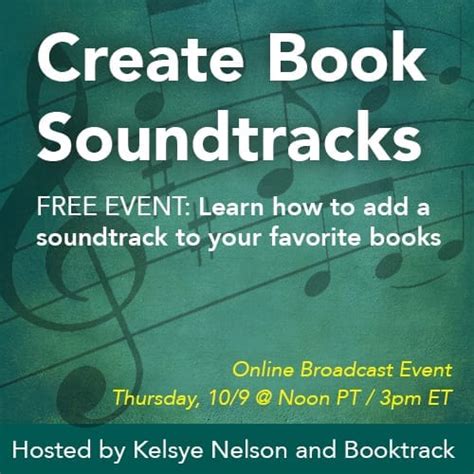 Authors Learn How To Add A Soundtrack To Your Book With Booktrack