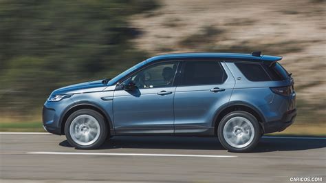 2020 Land Rover Discovery Sport Color Byron Blue Side