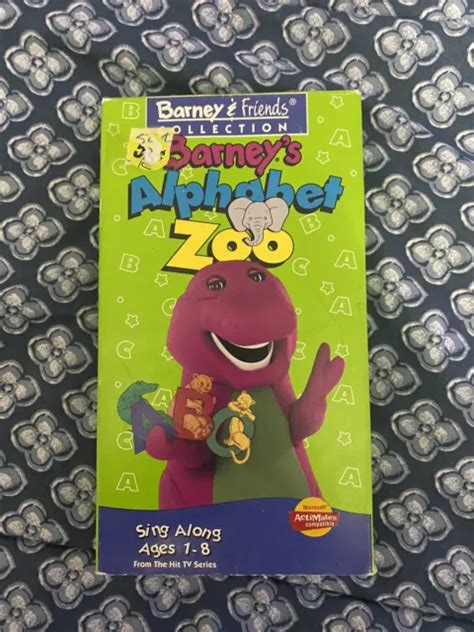Barney Barneys Alphabet Zoo Vhs 1994 £935 Picclick Uk