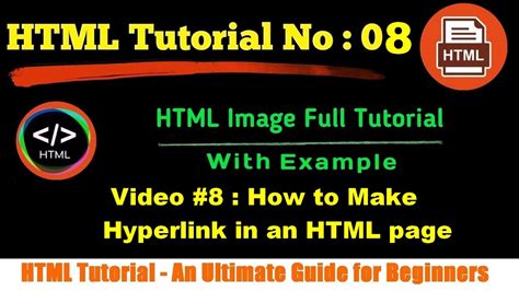 Html Tutorial For Beginners How Do You Apply Hyperlink In Html Page