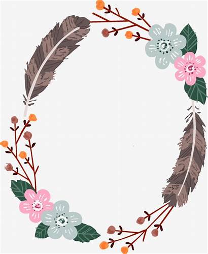 Feather Borders Clipart Border Flowers Purple Webstockreview