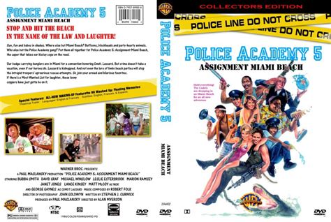 Police Academy 5 Assignment Miami Beach Movie Dvd Custom Covers