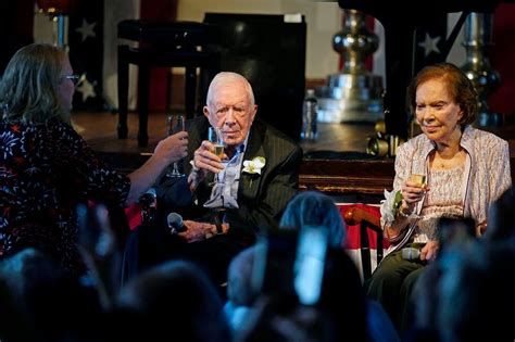 Jimmy Carter Wife Rosalynn Celebrate 75 Years Of Marriage