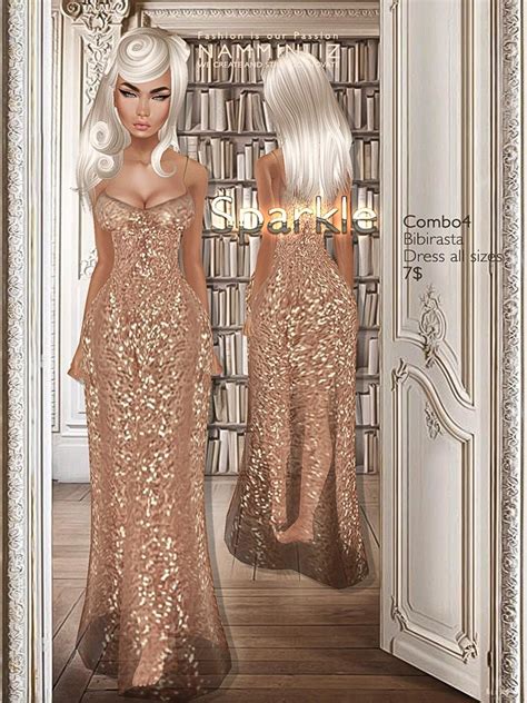 Sparkle Combo4 Imvu Bibirasta Dress All Sizes Texture Namminliz