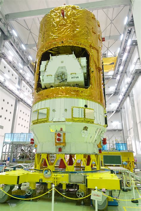 In support of the aeronautical engineer's next mission. JAXA's H-II Transfer Vehicle Kounotori-6 - collectSPACE ...