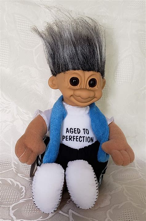 Russ Berrie And Company Troll Aged To Perfection Doll Aunt Gladys Attic