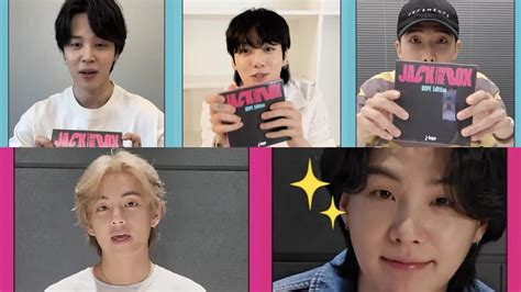 Watch Bts Rm V Jimin Suga And Jungkook Unboxing J Hope S Jack In