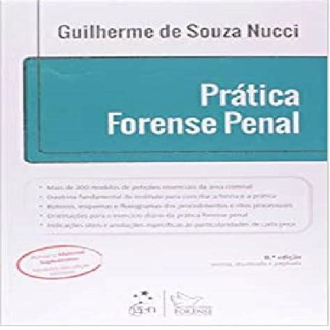 Prática Forense Penal 8ª Edição Atualizada E Ampliada Em São Paulo Clasf Lazer
