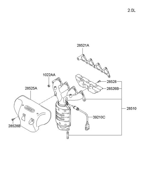 Shop the top 25 most popular 1 at the best prices! 2007 Hyundai Tucson Sensor assembly - oxygen (o2) right ...