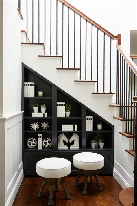 10 Inventive Ideas For That Space Under The Stairs