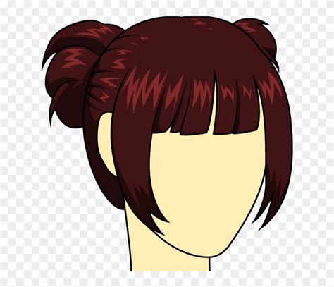 Drawing Hair Female Hairstyle Girl Drawing With Bangs Hd Png