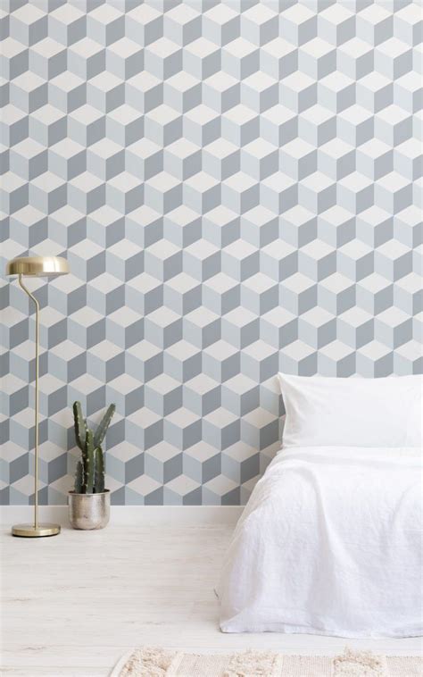 6 Geometric Wallpaper Ideas For A Bedroom Interior Murals Wallpaper