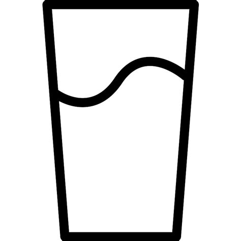 Glass Of Water Vector Svg Icon Svg Repo