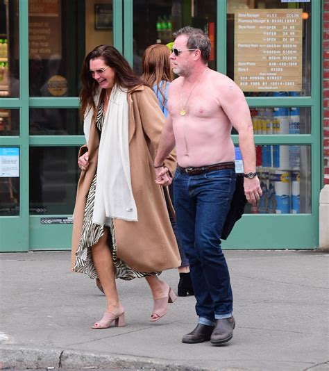 Brooke Shields Husband Chris Henchy Goes Shirtless In Nyc