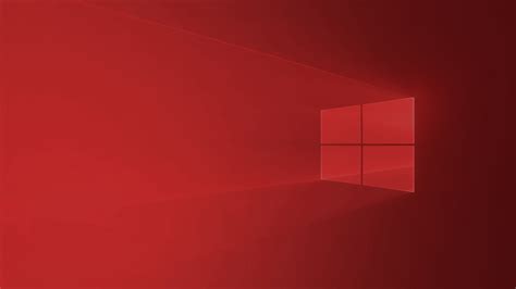 Fondos De Pantalla Windows 10 Computadora Software Rojo