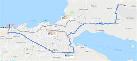 Map Porto Kalamaki Hotel Apartments Crete Greece Book Online
