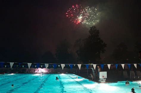 Other than it being an actual flamethrower instead of a roman candle or something this actually wouldnt really set off weird meters in america on the 4th. 4th of July fireworks from the pool Photo credit: Whitney ...