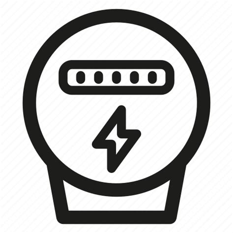 Electricity Meter Icon