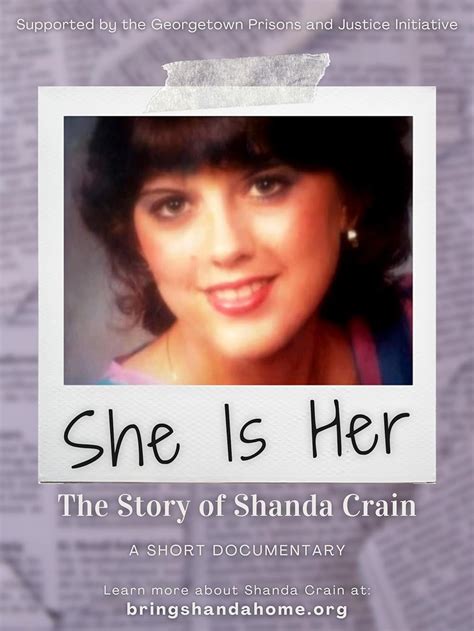 She Is Her The Story Of Shanda Crain 2022
